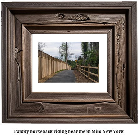 family horseback riding near me in Milo, New York